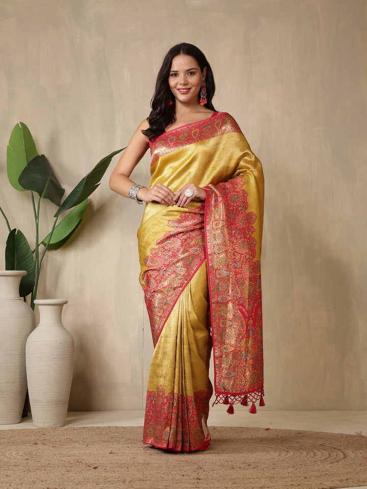 Woven Design Dola Silk Saree