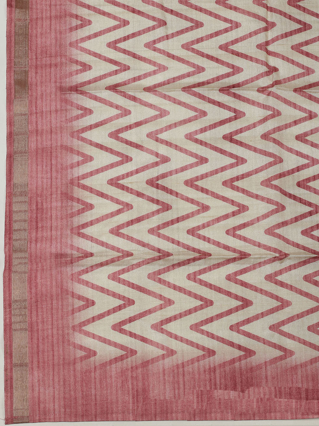 Embroidered Chanderi Unstitched Kurta With Pant &amp; Dupatta