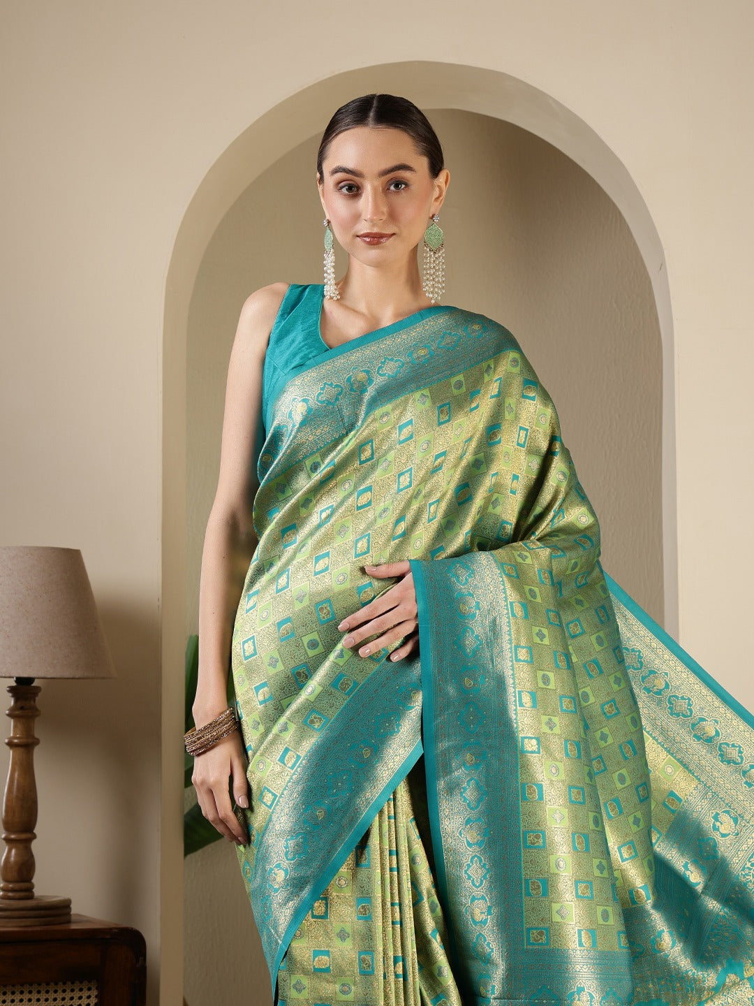 Woven Design Art Silk Saree