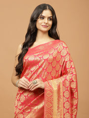 Zari Booti Woven Handloom Saree