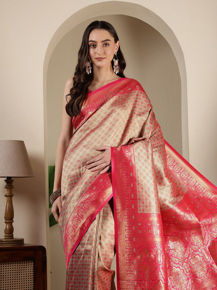 Woven Design Art Silk Saree