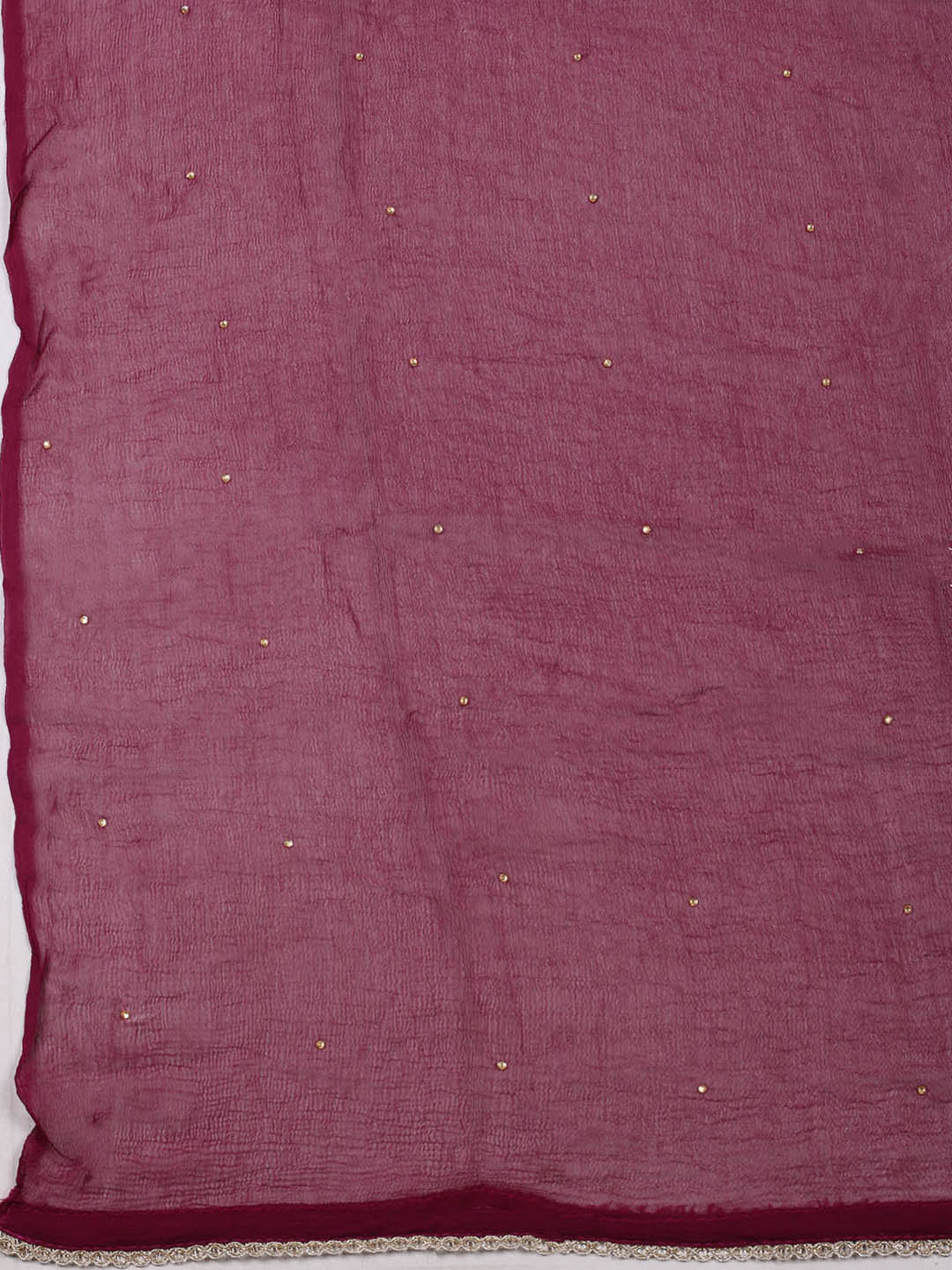 Woven Design Chanderi Unstitched Suit With Pant &amp; Dupatta