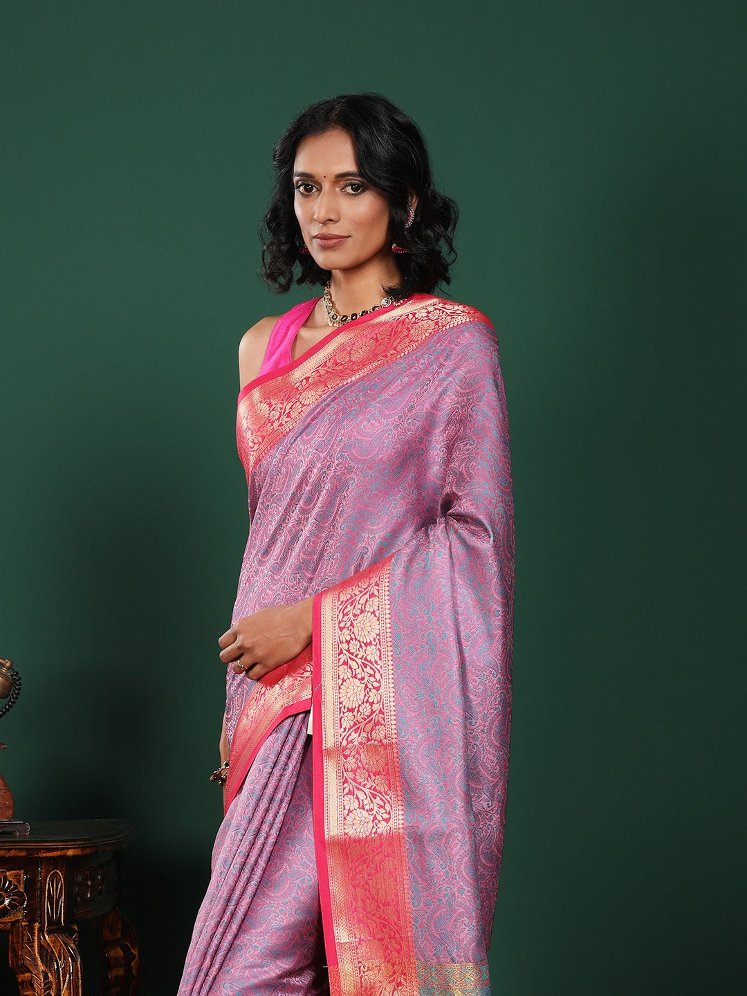 Woven Design Art Silk Saree