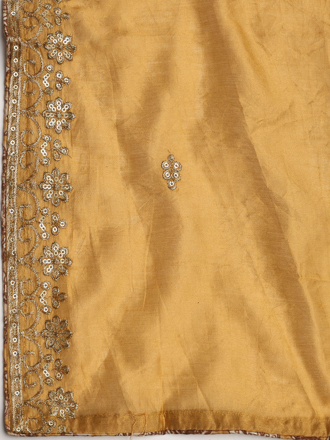 Neck Embroidered Cotton Blend Unstitched Suit With Dupatta