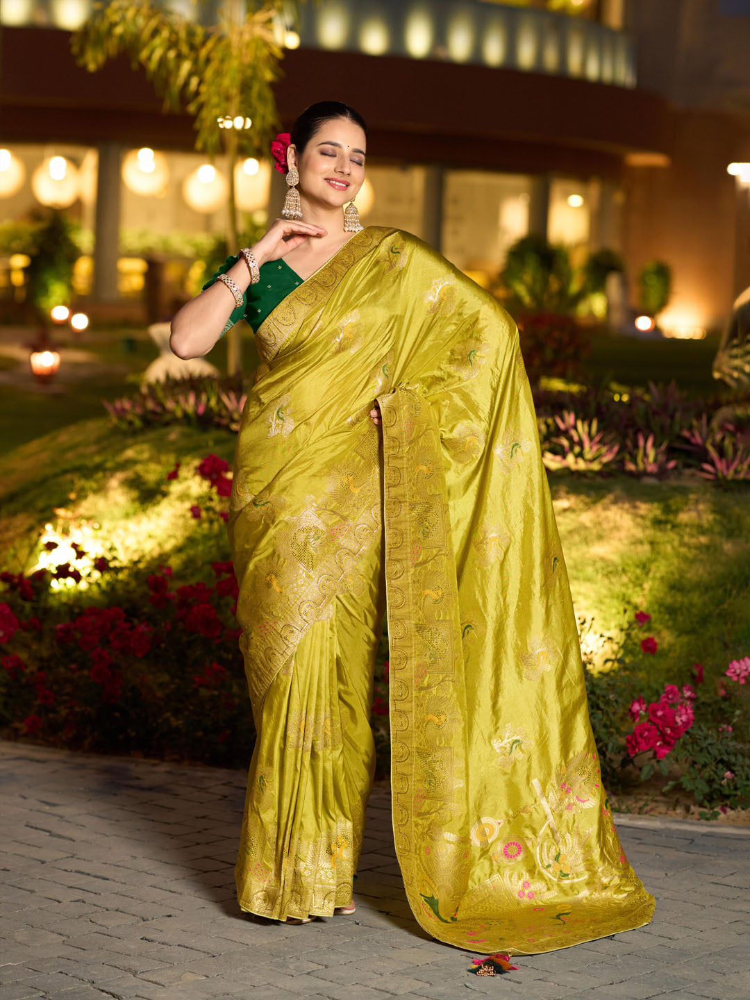 Woven Design Dola Silk Saree