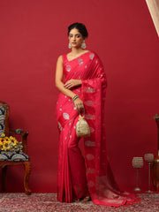 Woven Design Art Silk Saree