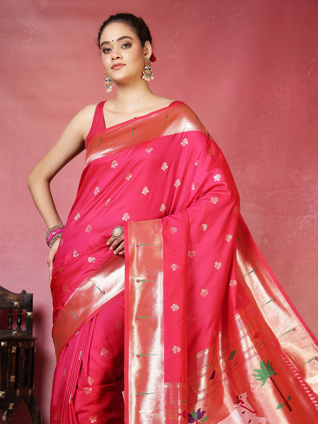 Woven Design Art Silk Saree
