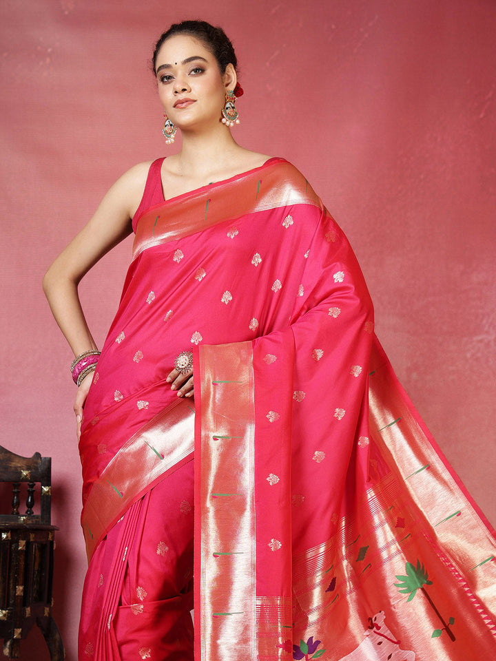 Woven Design Art Silk Saree