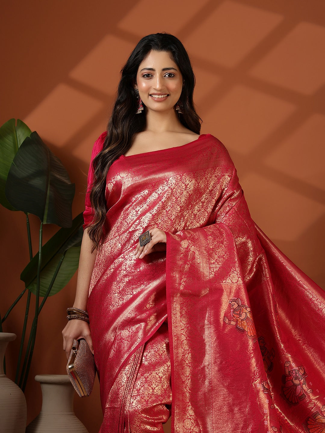 Woven Design Art Silk Saree