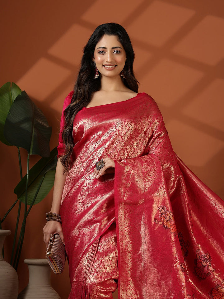Woven Design Art Silk Saree