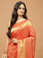 Zari Booti Woven Handloom Saree