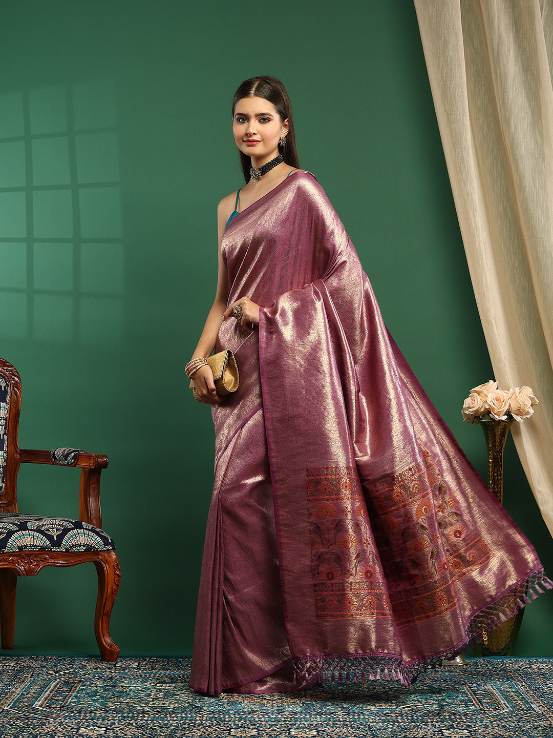 Woven Design Art Silk Saree