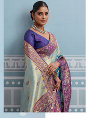 Woven Design Art Silk Saree