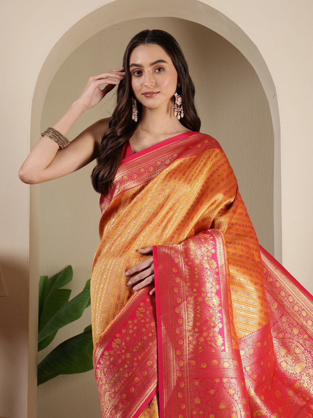 Woven Design Art Silk Saree
