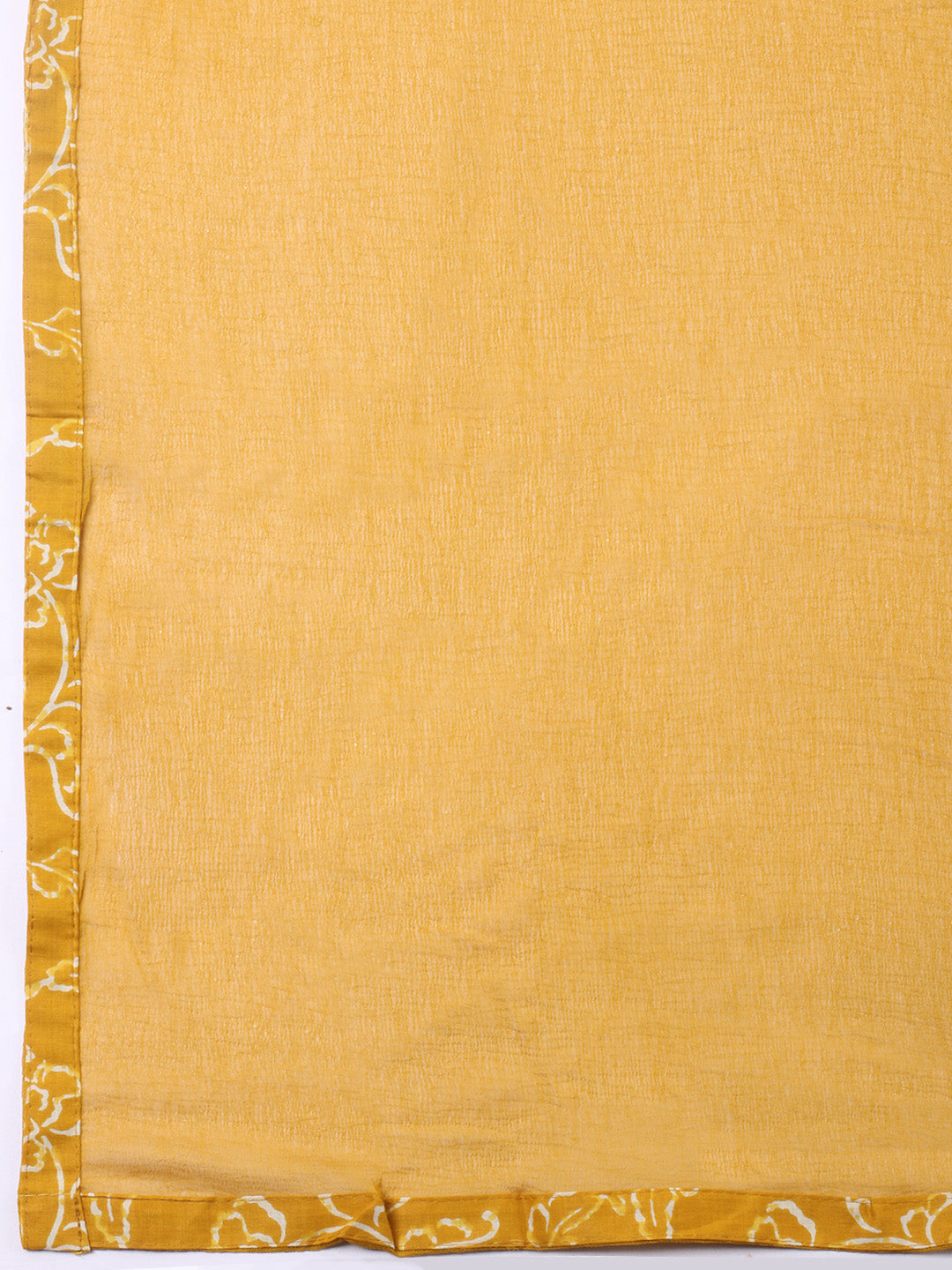 Embroidered Cotton Blend Unstitched Suit With Pant &amp; Dupatta