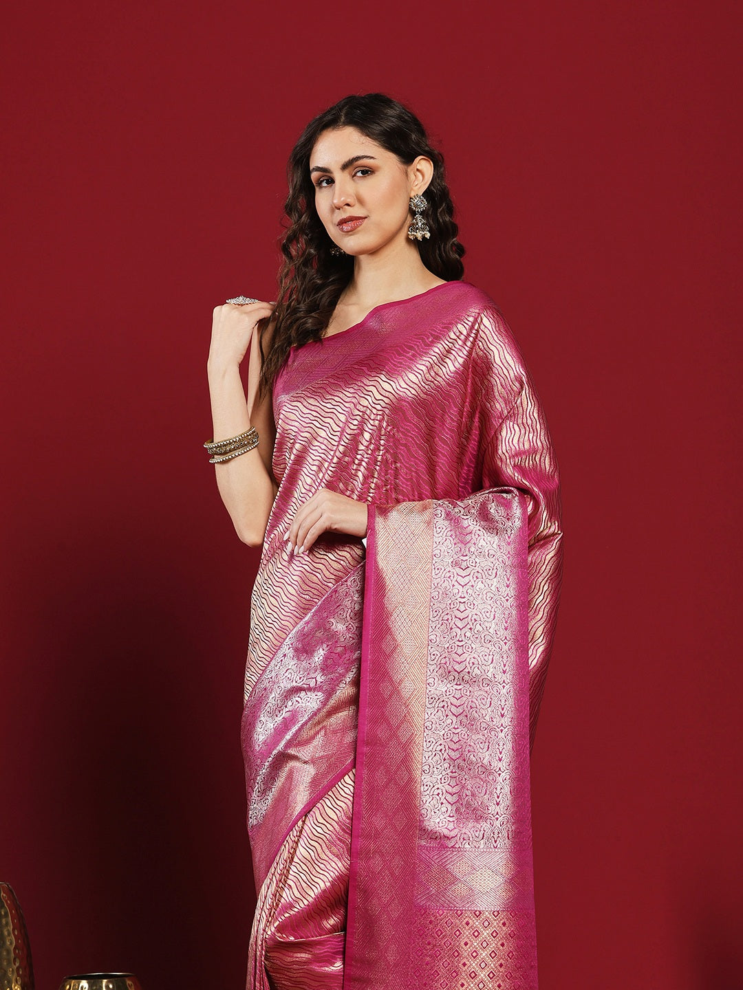 Woven Design Art Silk Saree