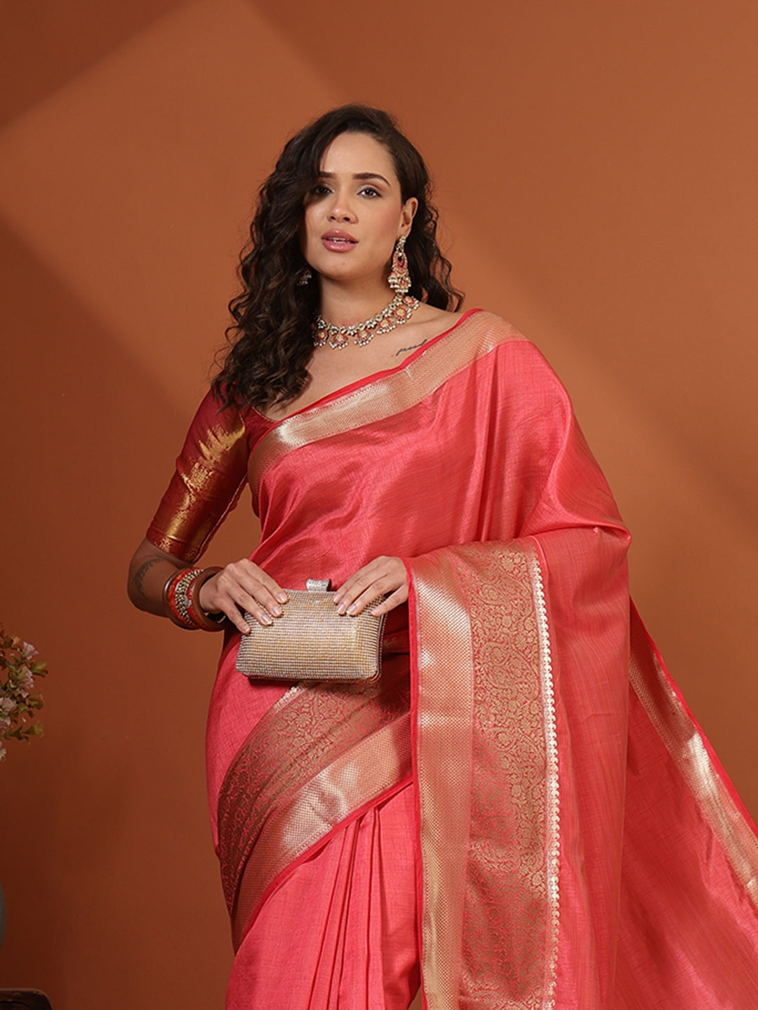 Woven Design Art Silk Saree