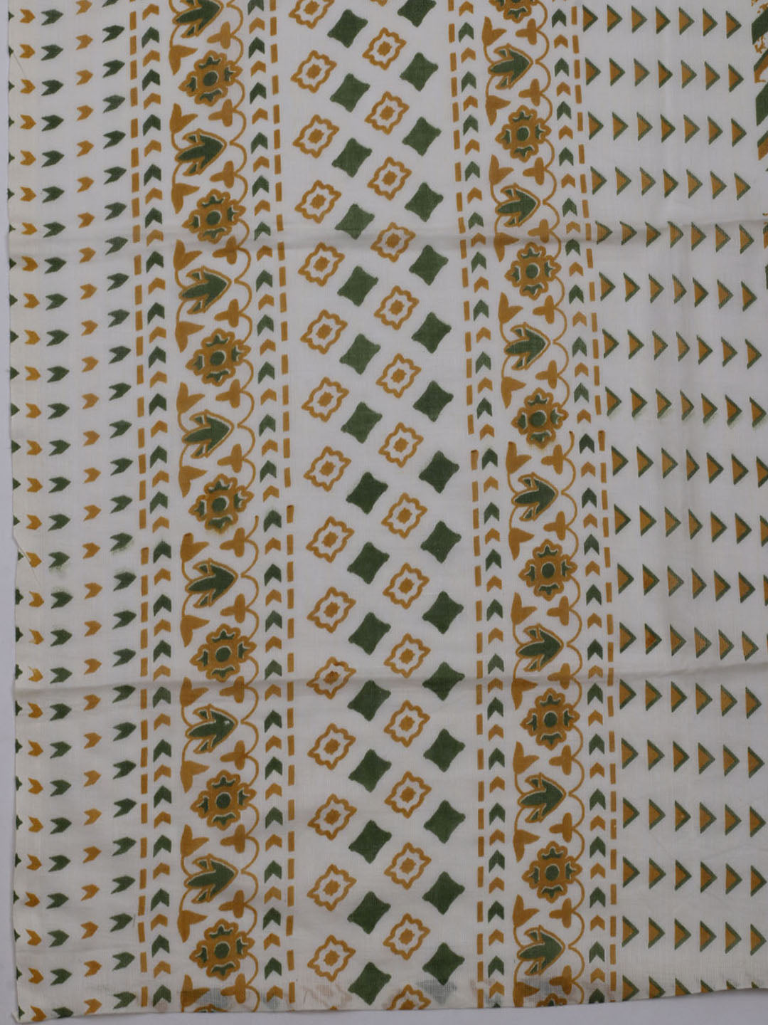 Printed Cotton Blend Unstitched Suit With Dupatta