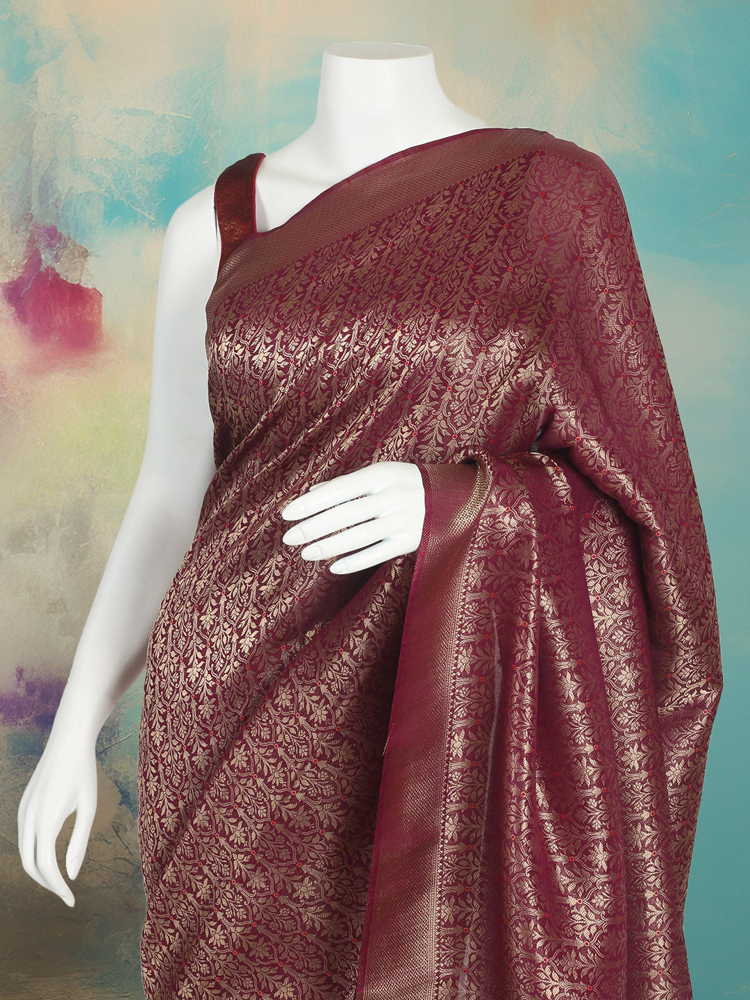 Woven Design Banarasi Saree