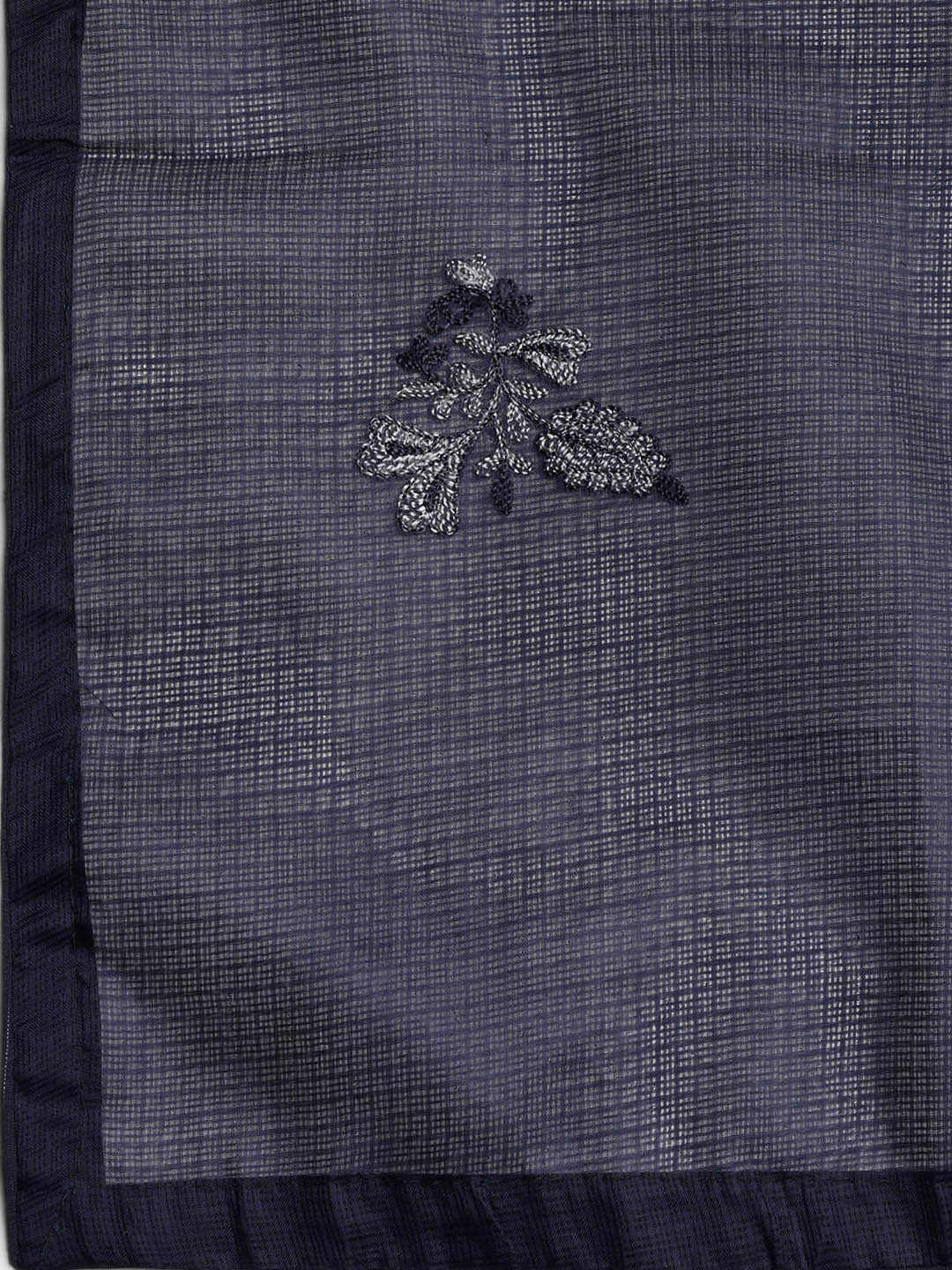 Embroidered Cotton Blend Unstitched Suit With Dupatta