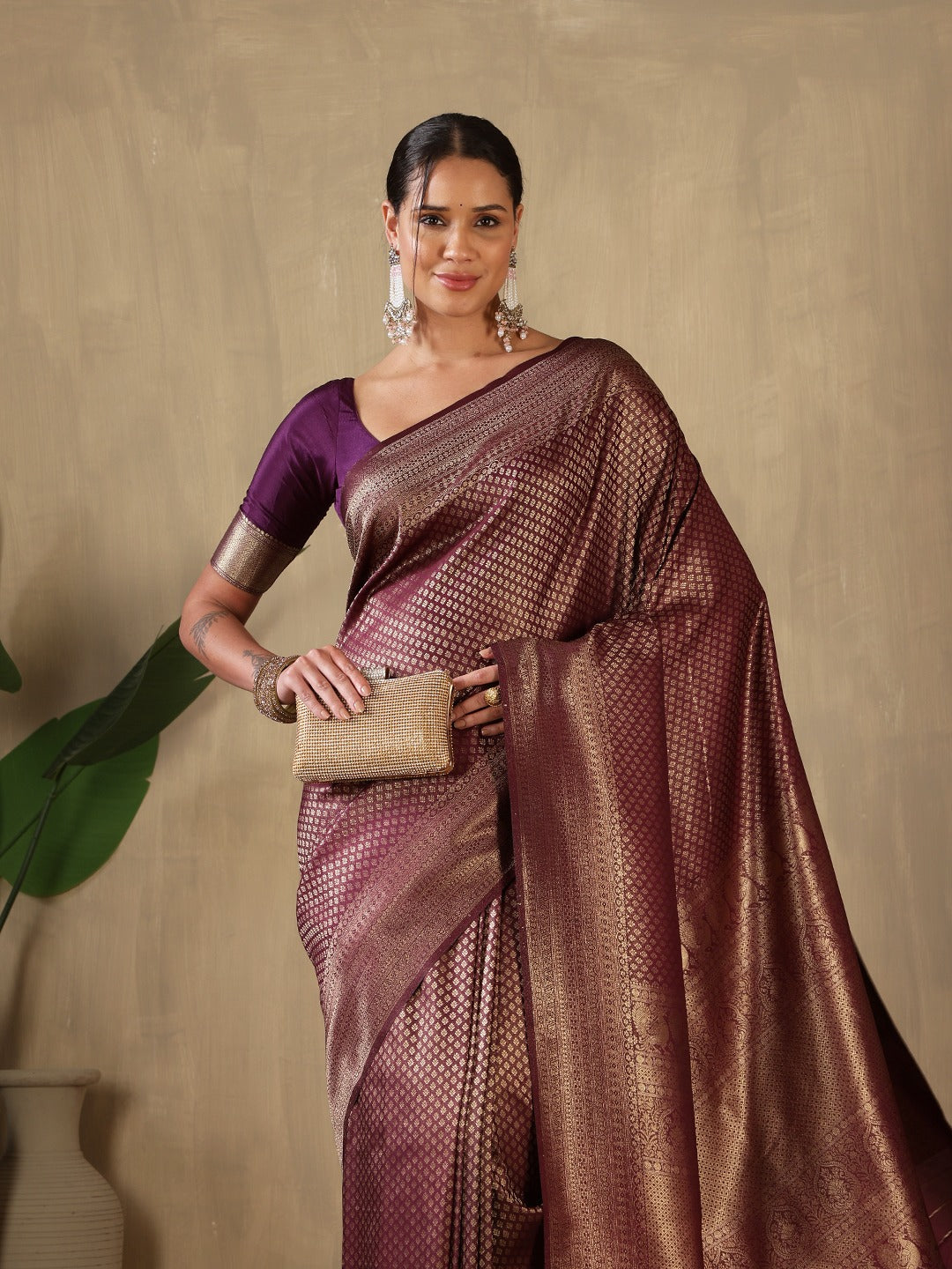 Woven Design Art Silk Saree