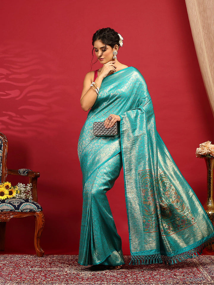 Woven Design Art Silk Saree