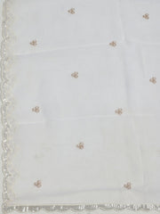 Embroidered Chiffon Unstitched Suit With Dupatta