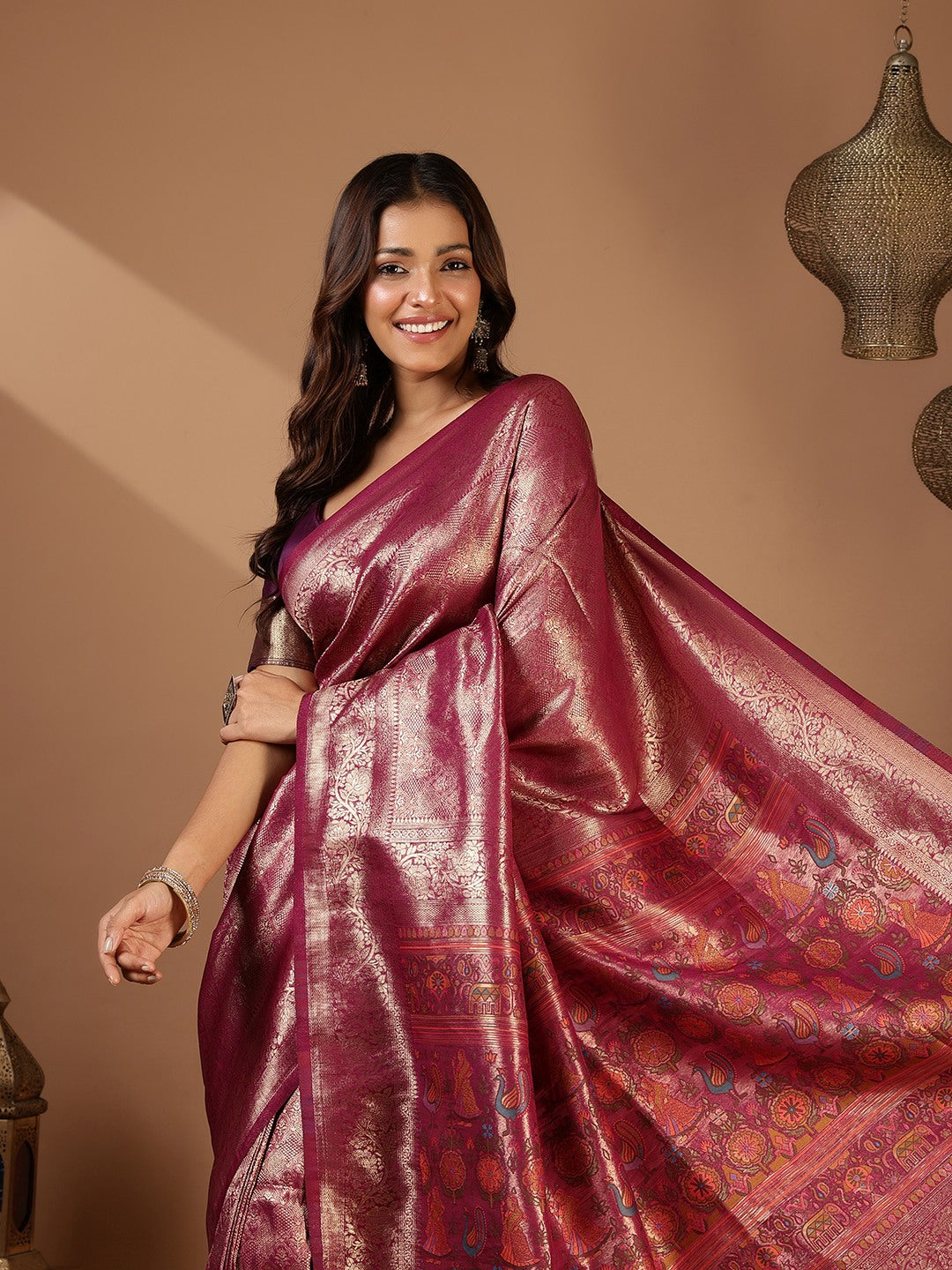 Woven Design Art Silk Saree