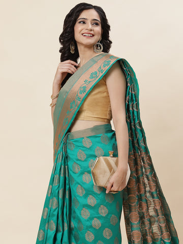 Zari Border Woven Handloom Saree