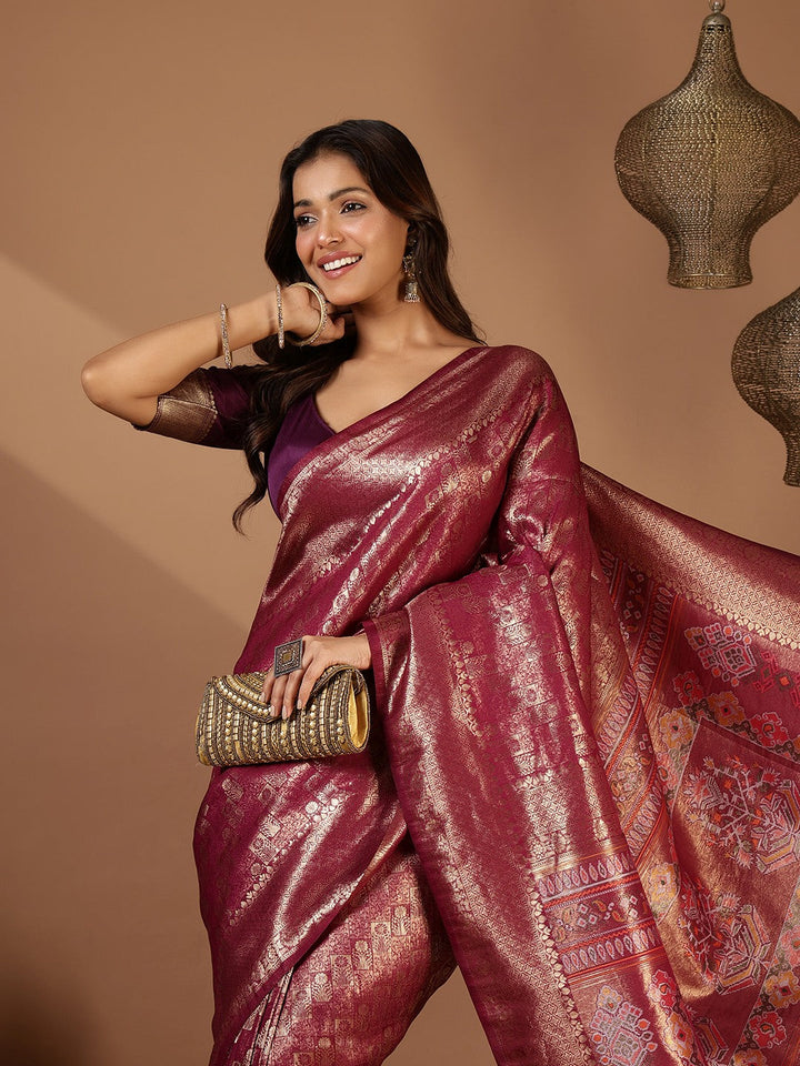 Woven Design Art Silk Saree
