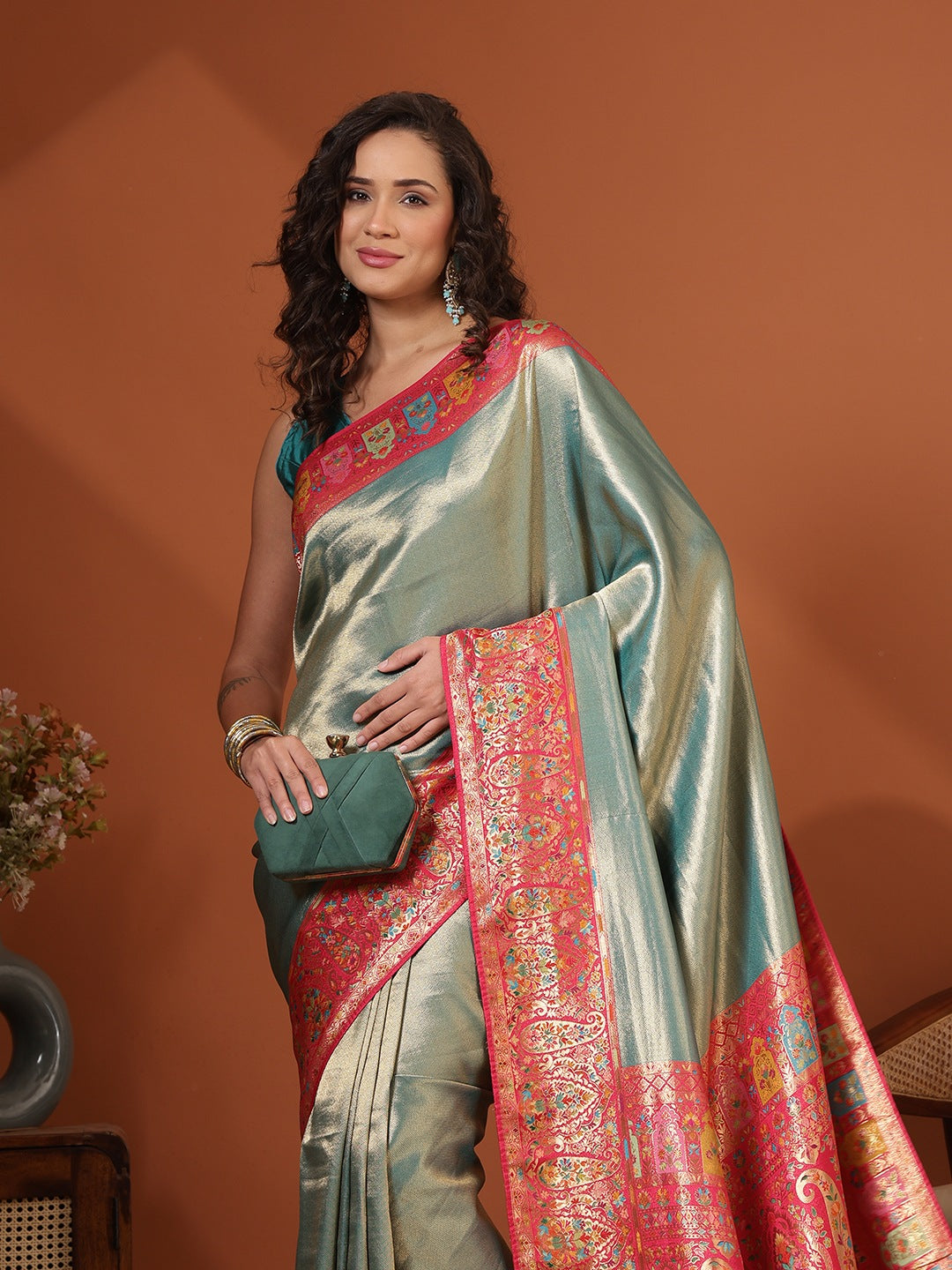 Woven Design Dola Silk Saree