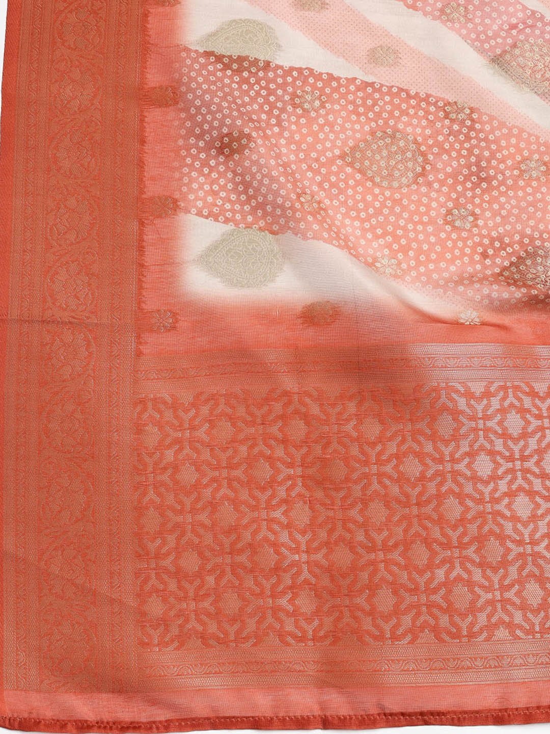 Neck Embroidered Chanderi Unstitched Suit With Dupatta