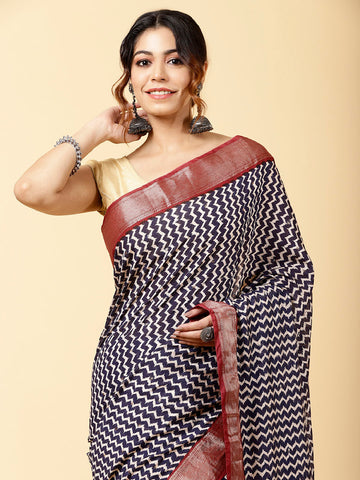 Printed Cotton Saree