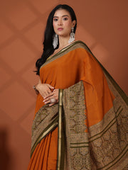 Printed Art Silk Saree