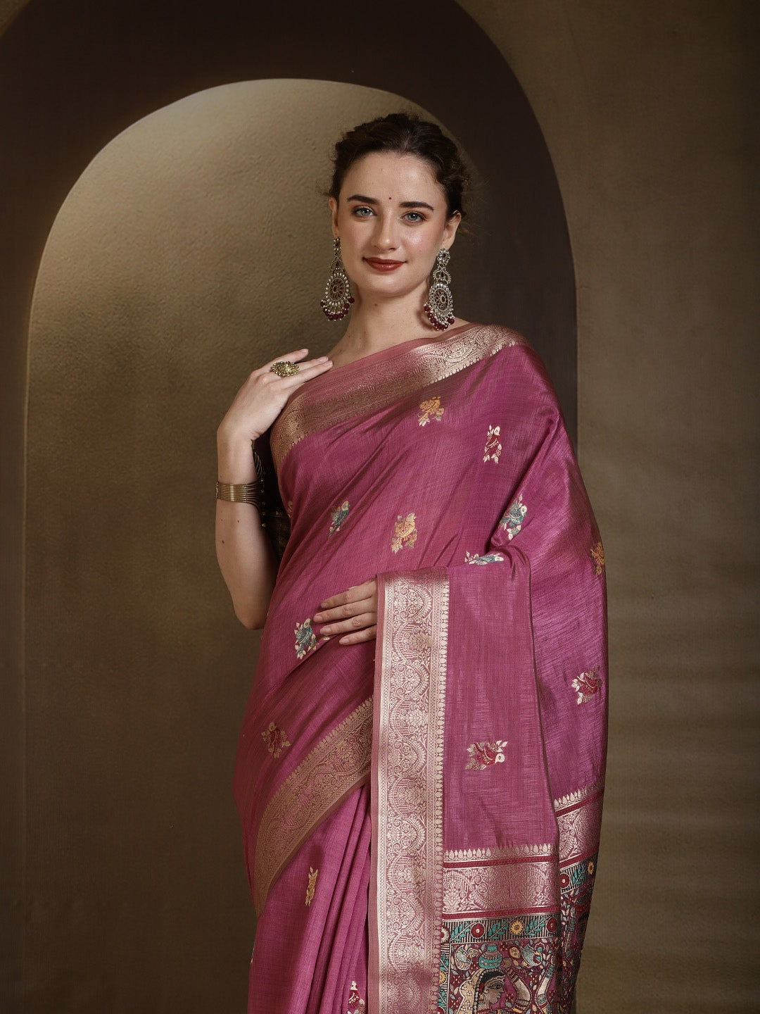 Woven Design Art Silk Saree