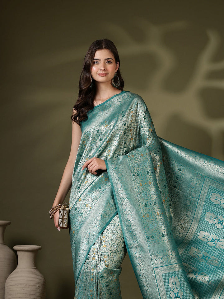 Woven Design Art Silk Saree