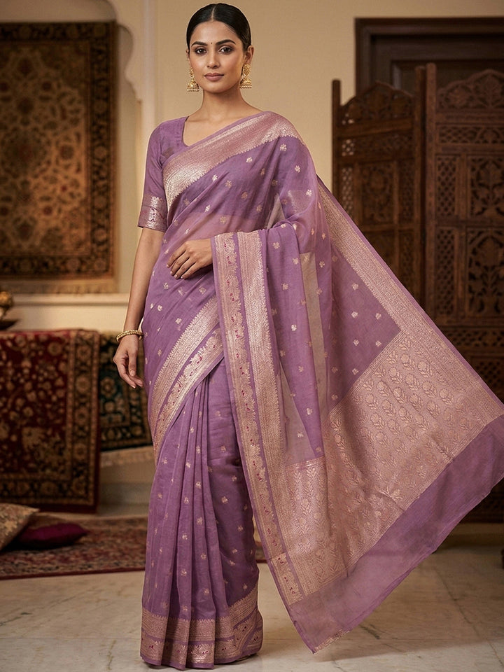 Zari Woven Art Silk Saree