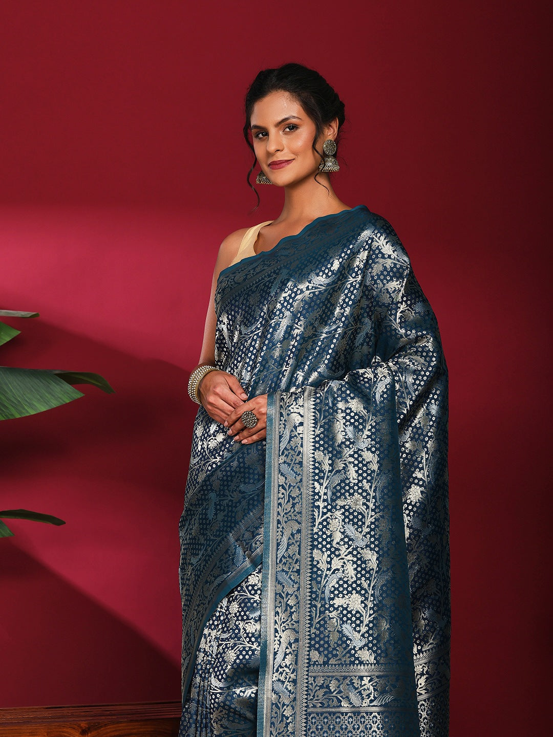 Woven Design Art Silk Saree