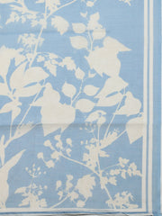 Embroidered Cotton Blend Unstitched Suit With Pant & Dupatta