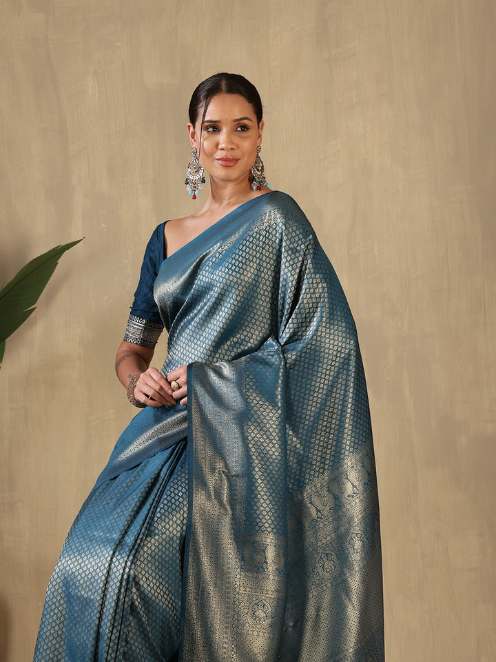 Woven Design Art Silk Saree