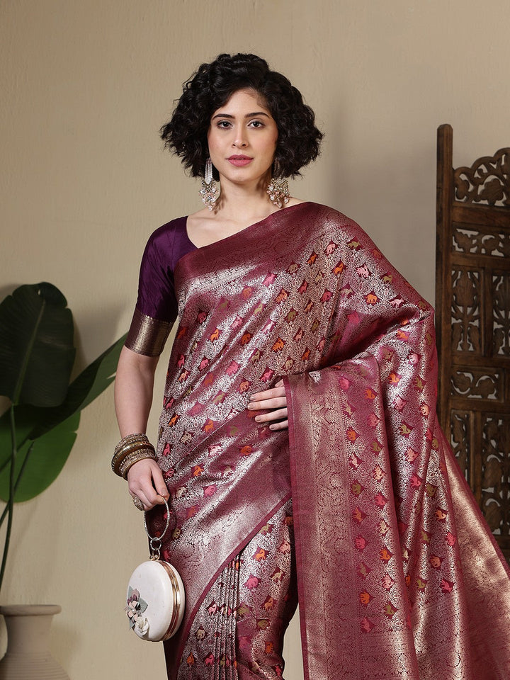Woven Design Art Silk Saree