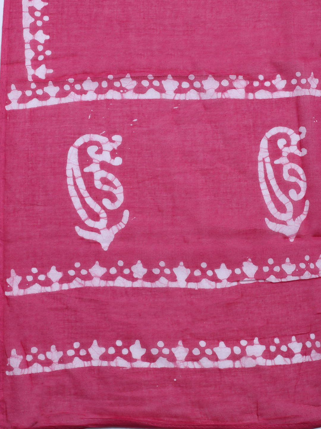 Printed Cotton Blend Unstitched Kurta With Pant &amp; Dupatta