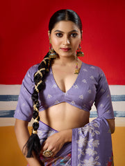 Digital Printed Art Silk Saree