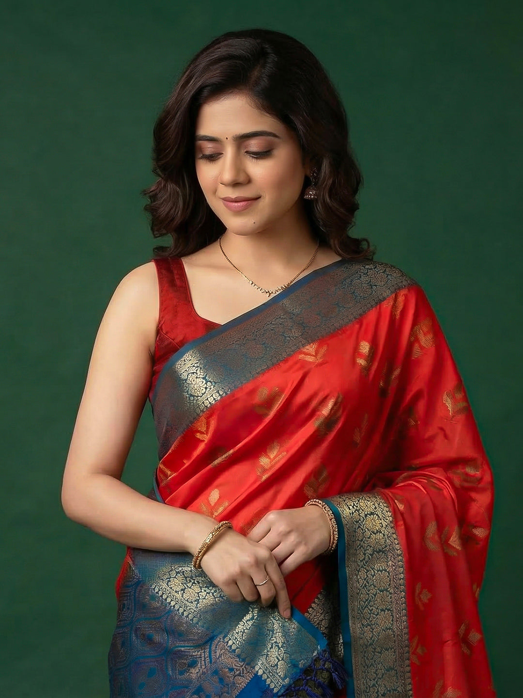 Woven Design Art Silk Saree