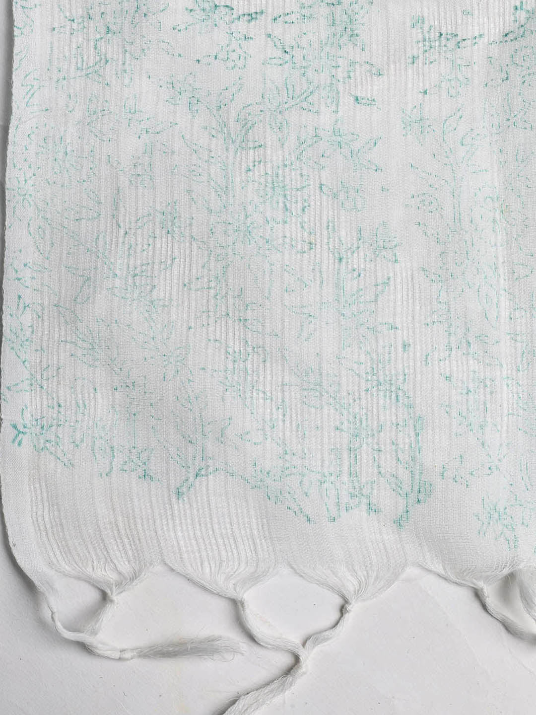 Neck Embroidered Cotton Blend Unstitched Suit With Dupatta