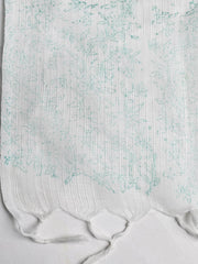 Neck Embroidered Cotton Blend Unstitched Suit With Dupatta
