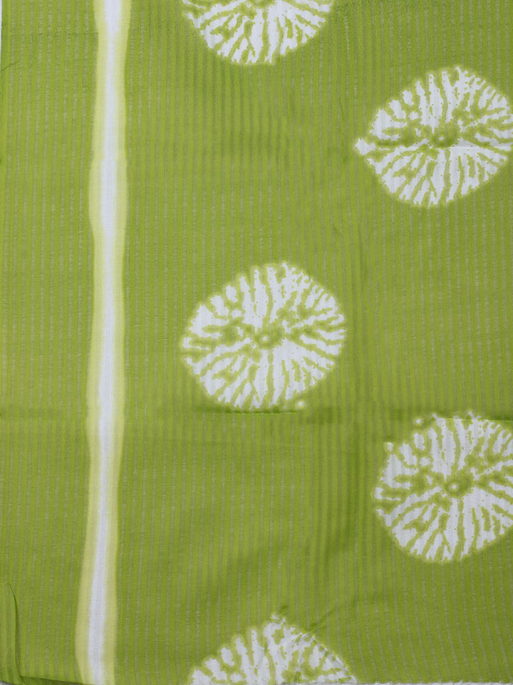 Printed Cotton Blend Unstitched Suit With Dupatta