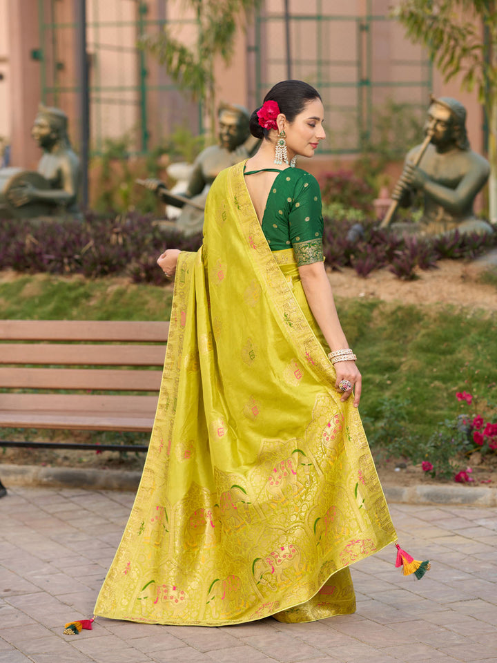 Woven Design Dola Silk Saree