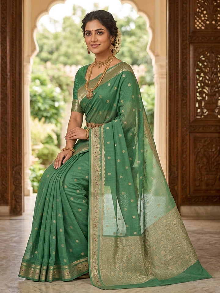 Zari Woven Art Silk Saree
