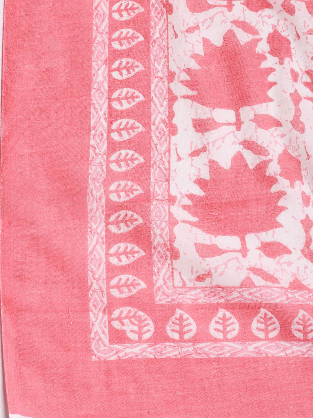 Printed Cotton Blend Unstitched Suit With Dupatta